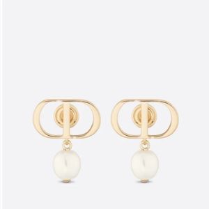 Christian Dior Petit CD Earrings